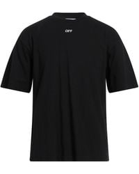 Off-White c/o Virgil Abloh - T-Shirt Cotton, Elastane - Lyst