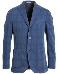 Boglioli - Slate Blazer Cotton, Silk - Lyst