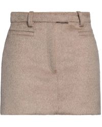 Tela - Mini Skirt Virgin Wool, Mohair Wool, Polyamide - Lyst