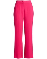 Clips More - Fuchsia Pants Polyester, Elastane - Lyst