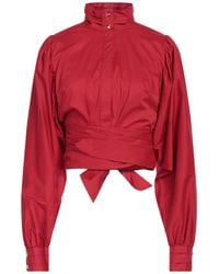 Elisabetta Franchi - Shirt Cotton, Polyamide, Elastane - Lyst
