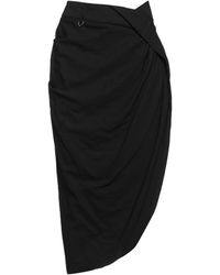 Jacquemus - Midi Skirt Viscose, Polyamide - Lyst