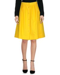 Moschino Falda corta - Amarillo