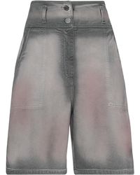 Alberta Ferretti - Denim Shorts - Lyst
