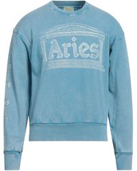 Aries - Azure Sweatshirt Cotton - Lyst