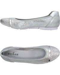 Hogan - Ballet Flats - Lyst