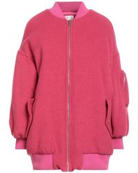 Suoli - Fuchsia Jacket Acrylic, Polyester, Wool, Polyamide - Lyst