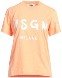 MSGM - T-shirt - Lyst