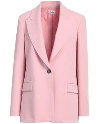 RUE DU BAC - Blazer Polyester, Viscose, Elastane - Lyst