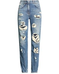 Givenchy - Jeans Cotton, Glass, Polyester - Lyst