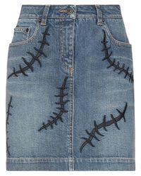 Moschino - Gonna Jeans - Lyst