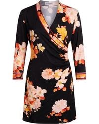 Leonard Paris - Midi Dress Polyamide - Lyst