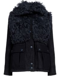 Jacob Cohen - Midnight Jacket Cotton, Virgin Wool, Ovine Leather - Lyst
