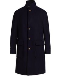 Eleventy - Midnight Coat Wool - Lyst