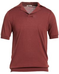 Roda - Rust Polo Shirt Cotton - Lyst