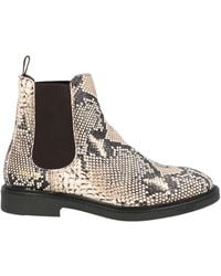 Axel Arigato - Ivory Ankle Boots Leather - Lyst