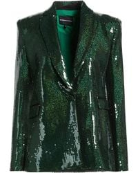 BCBGMAXAZRIA - Emerald Blazer Polyester - Lyst