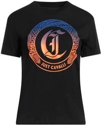 Just Cavalli - T-Shirt Cotton - Lyst