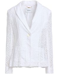 Erdem - Blazer Cotton, Polyester - Lyst