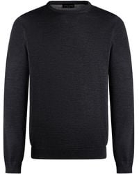 Roberto Collina - Charcoal Sweater Merino Wool - Lyst