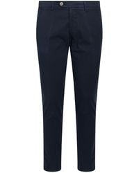 Roy Rogers - Midnight Pants Cotton, Elastane - Lyst