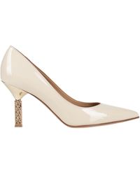 Wo Milano - Ivory Pumps Leather - Lyst