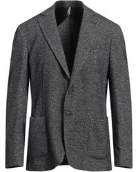 Santaniello - Blazer Wool, Cotton, Synthetic Fibers, Polyester, Silk - Lyst