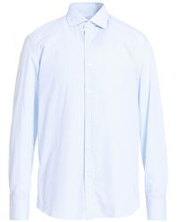 Caruso - Azure Shirt Cotton - Lyst