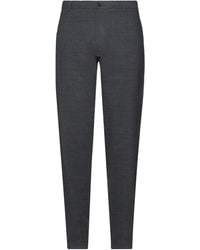 Aspesi - Charcoal Pants Polyester, Wool, Elastane - Lyst