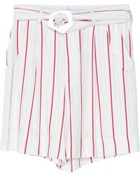 Femme Vêtements Shorts Shorts fluides/cargo Shorts et bermudas WEILI ZHENG en coloris Rouge 