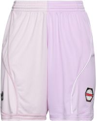 Martine Rose - Lilac Shorts & Bermuda Shorts Polyester - Lyst
