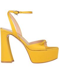 Gianvito Rossi - Sandals Textile Fibers - Lyst