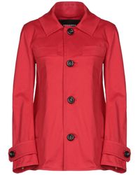DSquared² Overcoat - Red