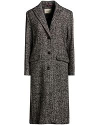 Paltò - Coat Wool, Acrylic, Polyester, Polyamide - Lyst