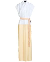 Fabiana Filippi - Maxi Dress Cotton, Viscose, Cupro - Lyst