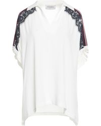 ERMANNO FIRENZE - Top Acetate, Silk, Cotton, Polyamide, Viscose - Lyst
