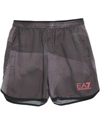 EA7 Shorts e bermuda - Grigio