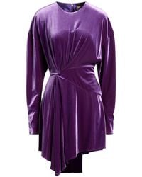 Alexandre Vauthier - Mini Dress Polyester, Polyamide, Elastane - Lyst