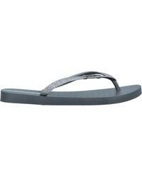 ipanema grey flip flops