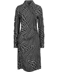 Pinko - Midi Dress Viscose - Lyst