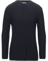 Officina 36 - Midnight Sweater Acrylic, Wool, Cotton - Lyst