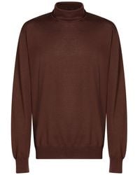 Lardini - Turtleneck Wool - Lyst