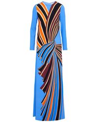 Emilio Pucci Long Dress - Blue
