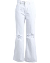 Pantalon en jean Jean Vero Moda en coloris Neutre Femme Vêtements Jeans Jeans à pattes d’éléphant 