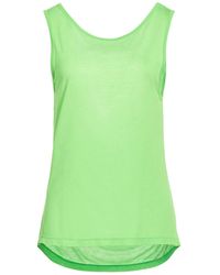 Jucca - Lime Tank Top Viscose - Lyst