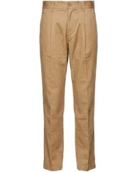 Herno - Camel Pants Cotton - Lyst
