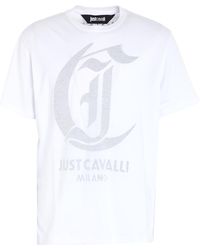 Just Cavalli - T-Shirt - Lyst