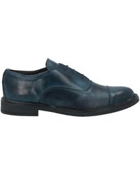 Grey Daniele Alessandrini Lace-up Shoes - Blue