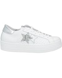 2Star - Sneakers Leather, Textile Fibers - Lyst
