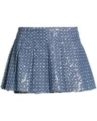 Forte - Denim Skirt Cotton, Polyester - Lyst
